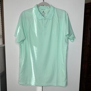 Jordan Dri-FIT ADV Sport Men's Golf Polo Barely Green/Mint DZ0548-394 Size L NWT